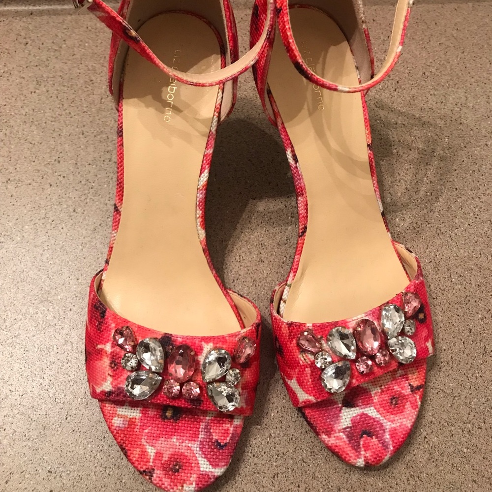 Liz Claiborne Embellished “Heidy” Heels